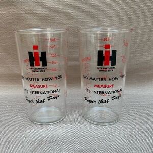 Vintage International Harvester - Case IH - Measurement Glasses - HTF